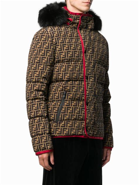 fendi coat mens puffer|farfetch fendi puffer jacket.